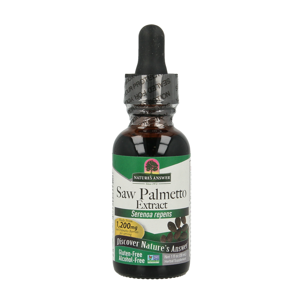 Natures Answer Saw Palmetto extract alcoholvrij 30.00 Milliliter