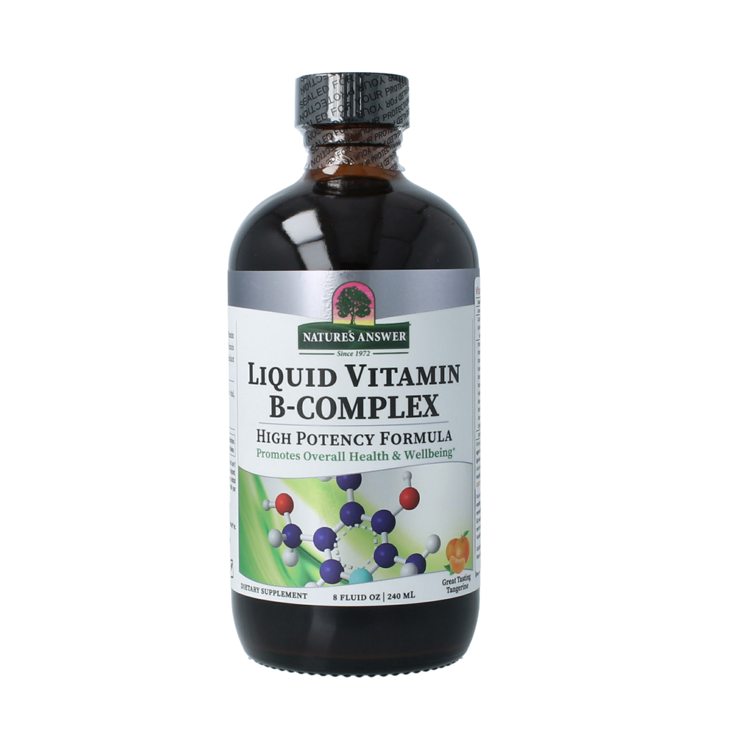 Natures Answer Vloeibaar Vitamine B-complex - Liquid Vitamin B 240.00 Milliliter