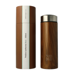 Yoko Drinkfles wood met theefilter isotherm 350ml 1 Stuks