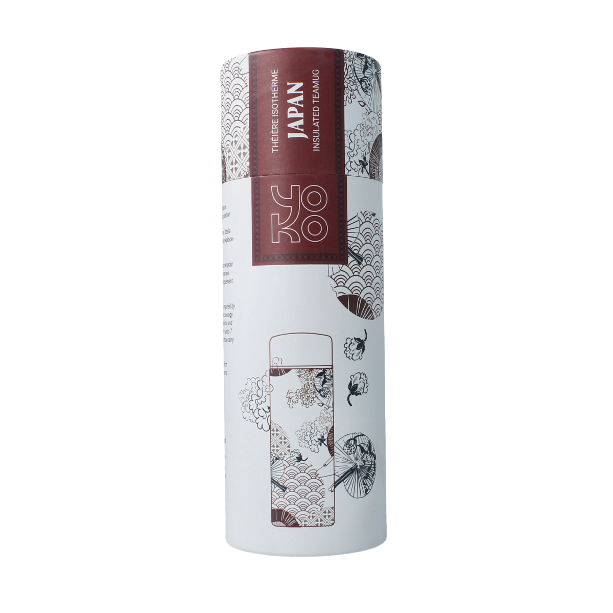 Yoko Drinkfles Japan & theefilter isotherm 350ml 1.00 Stuks