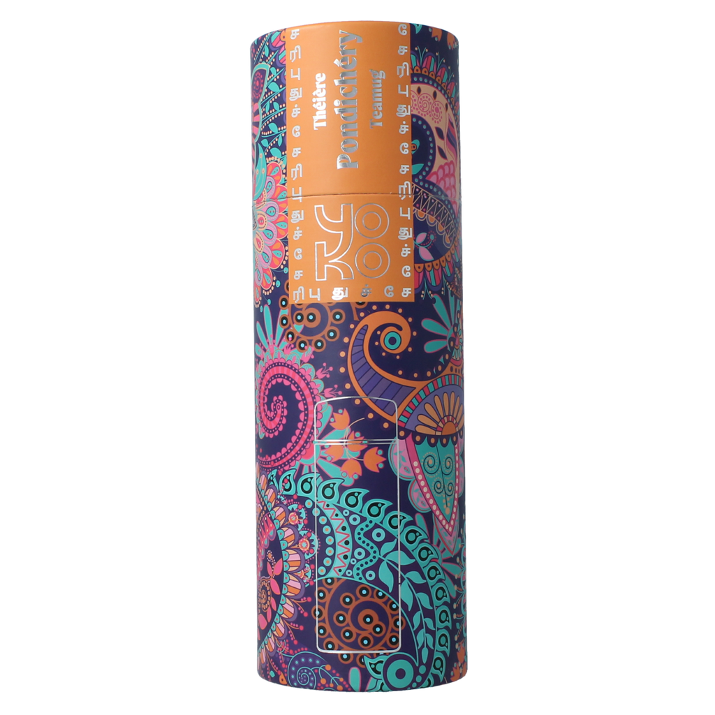Yoko Drinkfles pondicherry & theefilter 350ml 1.00 Stuks