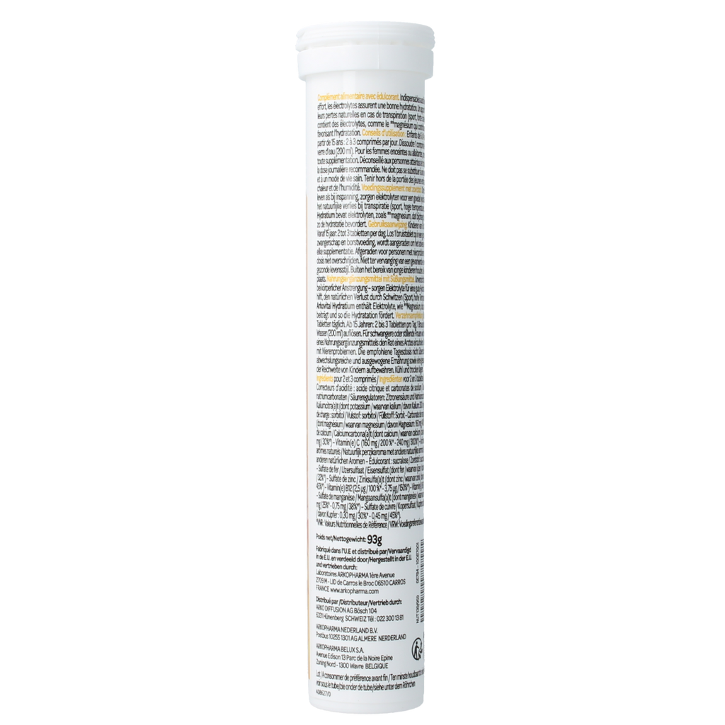 Arkovital Hydratium Perzik 24.00 Bruistabletten