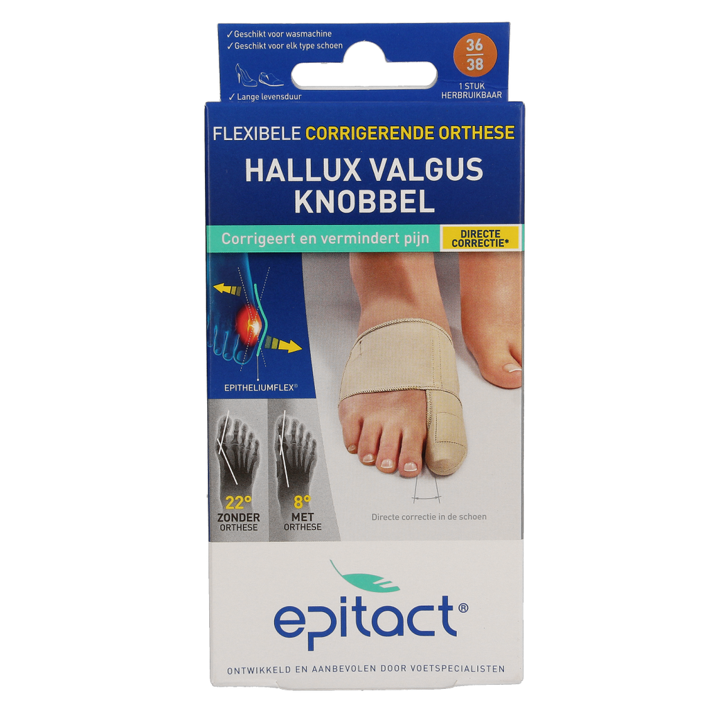 Epitact Hallux valgus corrigerende orthese maat 36/38 1.00 Stuks