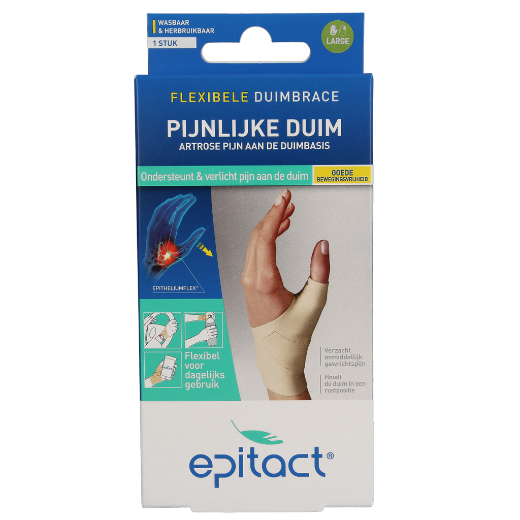 Epitact Duim orthese dag links maat L 1.00 Stuks