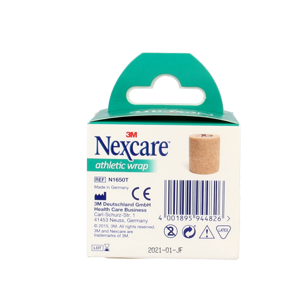 Nexcare Zwachtel huid 5cm x 2.5m 1.00 Stuks