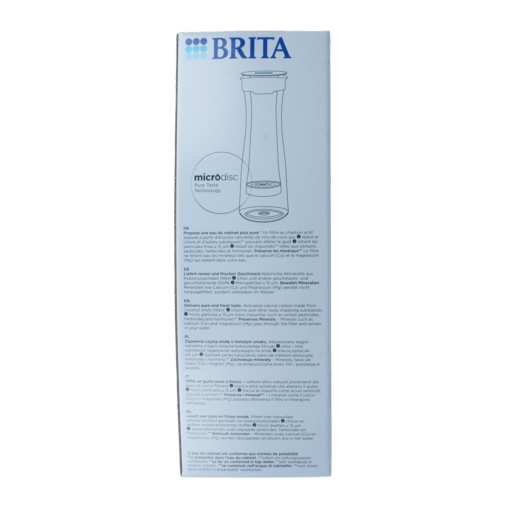 Brita Waterfilterkaraf fresh black 1.00 Stuks