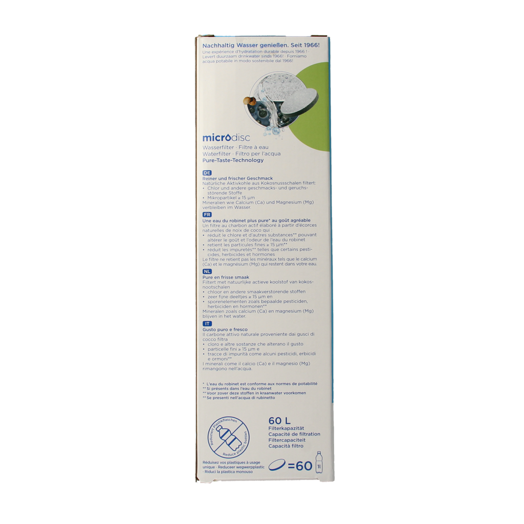 Brita Waterfles active donkerblauw 1.00 Stuks