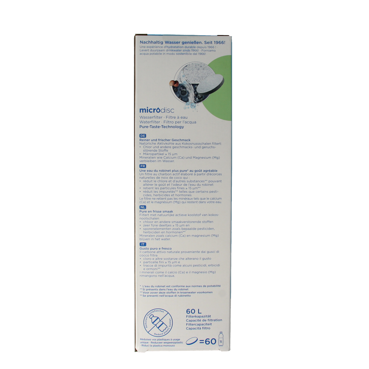 Brita Waterfles active dark green 1.00 Stuks