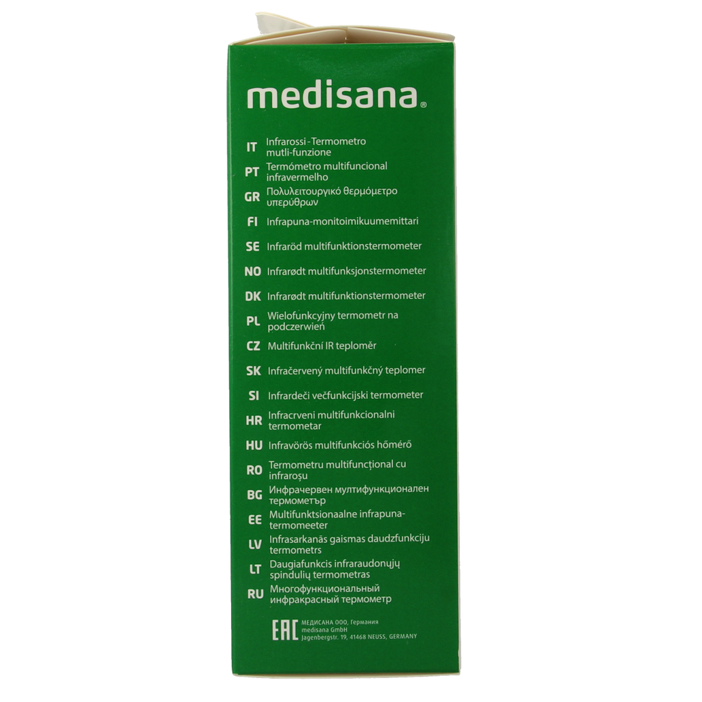 Medisana Multifunctionele thermometer TM750 1.00 Stuks