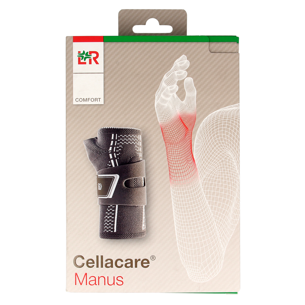 Cellacare Manus comfort polsbandage rechts maat 2 1.00 Stuks