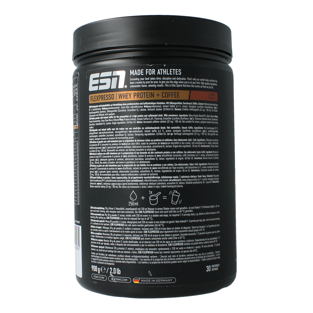 ESN Flexpresso protein coffee - coffee flavour 908.00 Gram