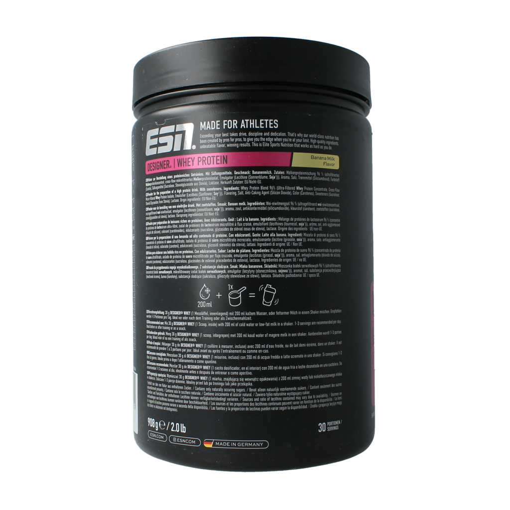 ESN Designer whey banana milk 908.00 Gram