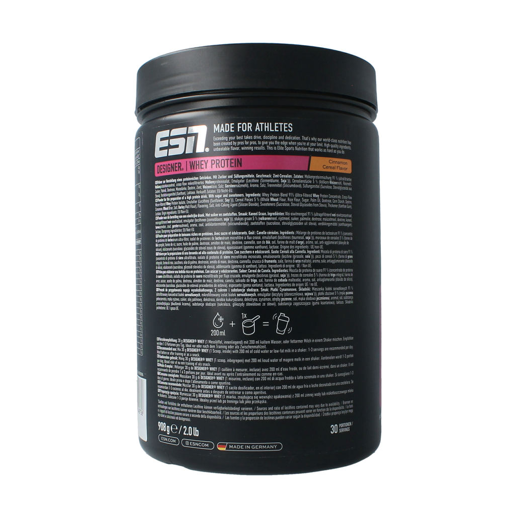 ESN Designer whey cinnamon cereal 908.00 Gram