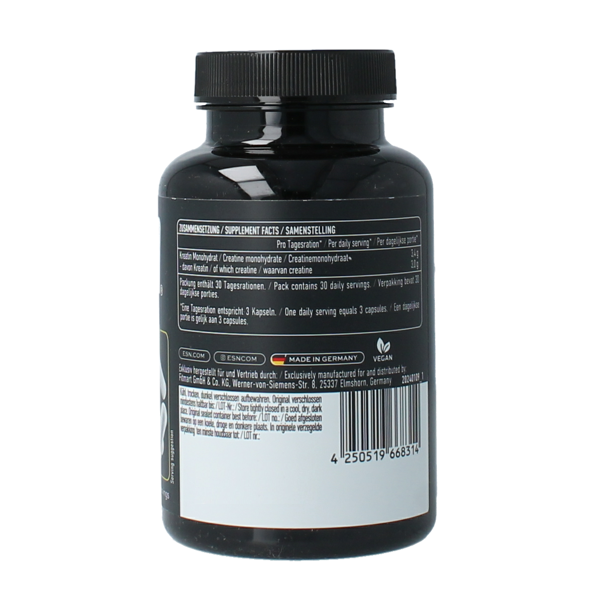 ESN Ultrapure creatine monohydrate 90.00 Capsules