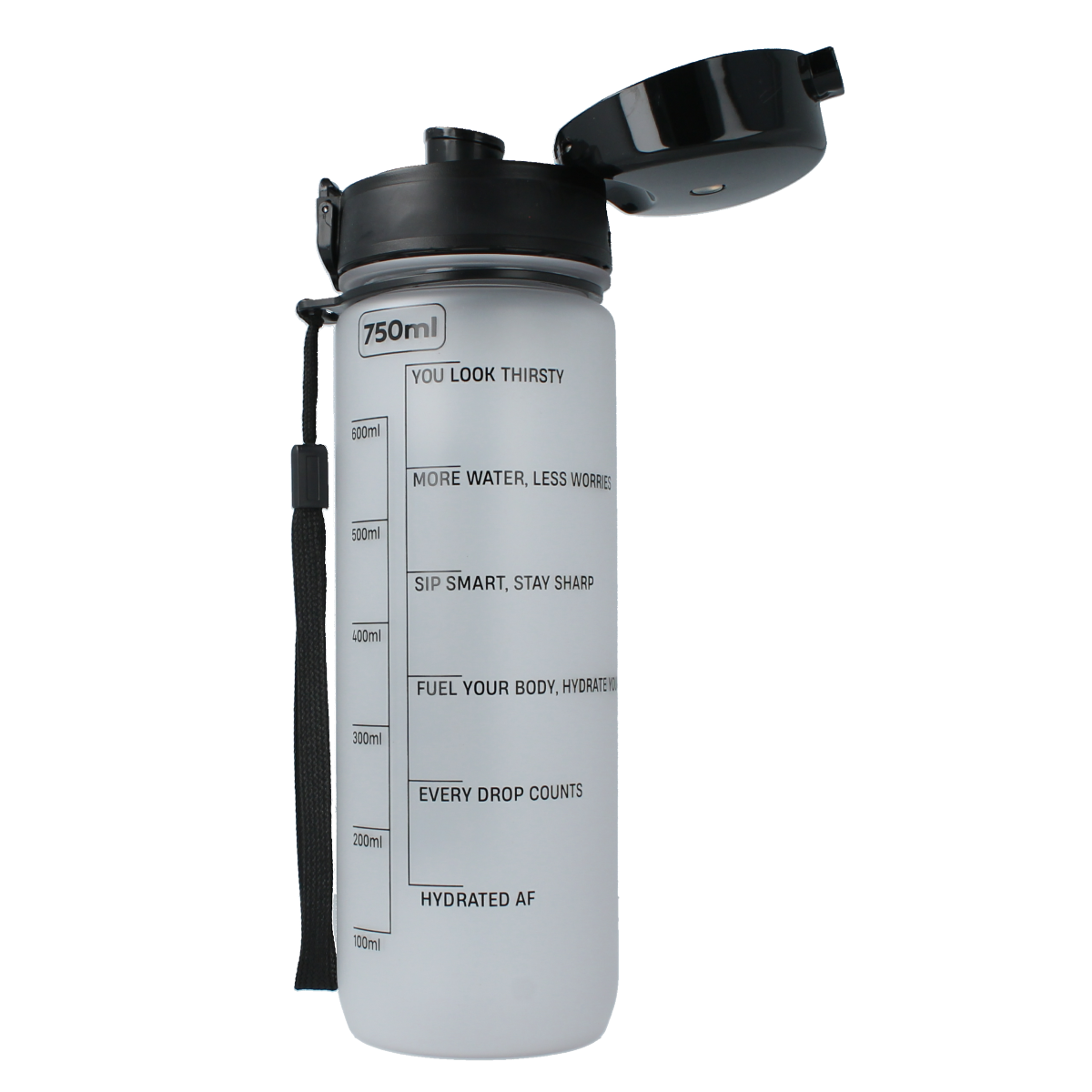 Purasana Drinkfles plastic 750ml 1.00 Stuks
