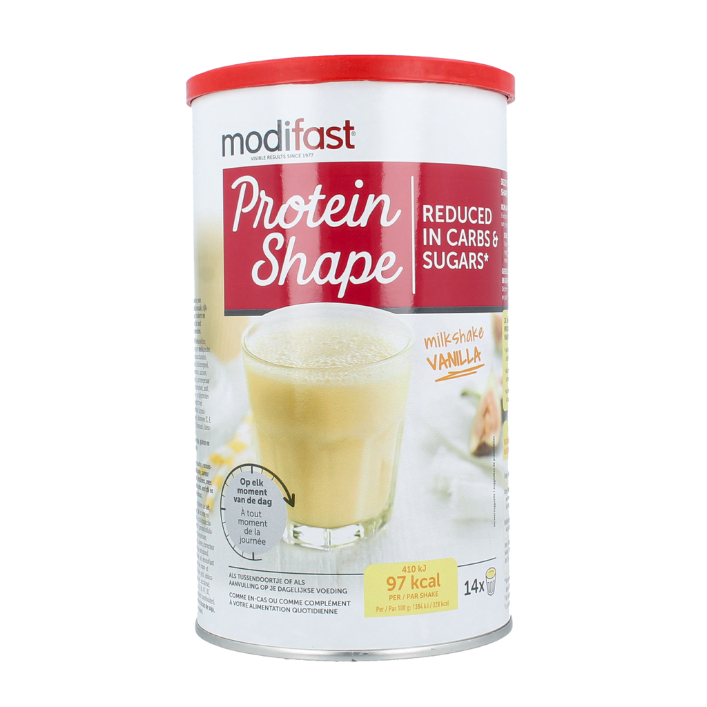 Modifast Proteine shape milkshake vanille 420.00 Gram