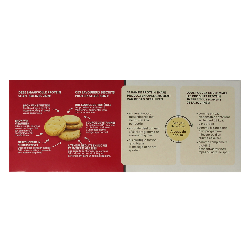 Modifast Proteine shape biscuits vanilla and lemon 156.00 Gram