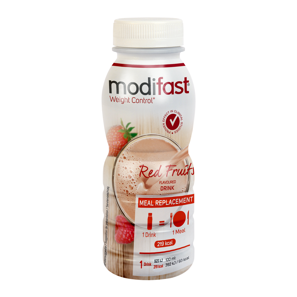 Modifast Intensive drink red fruit 236.00 Milliliter