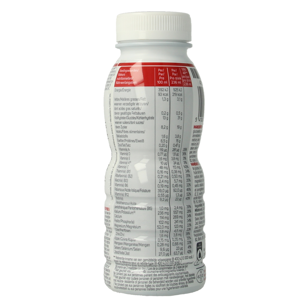 Modifast Intensive drink red fruit 236.00 Milliliter