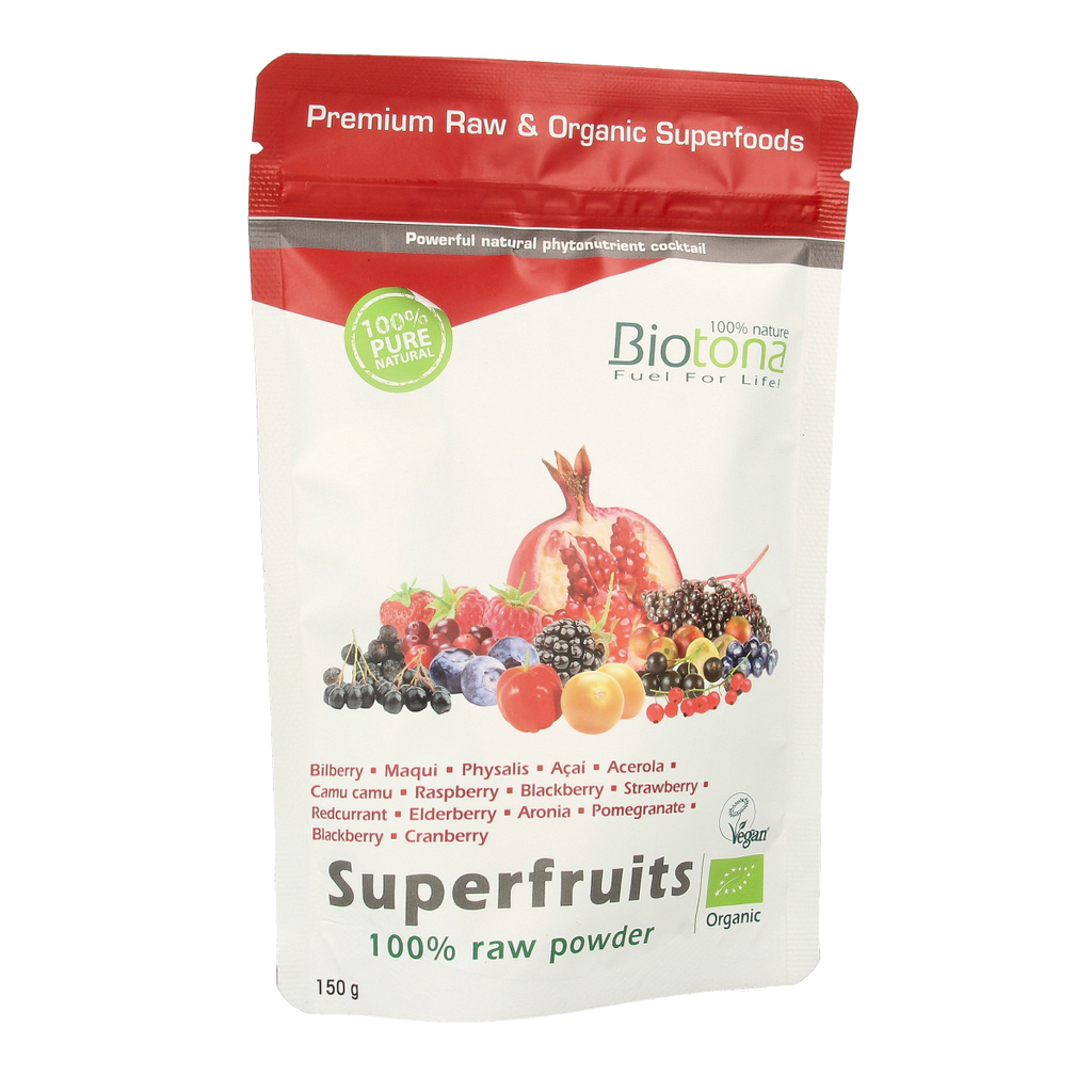 Biotona Superfruits raw powder bio 150.00 Gram