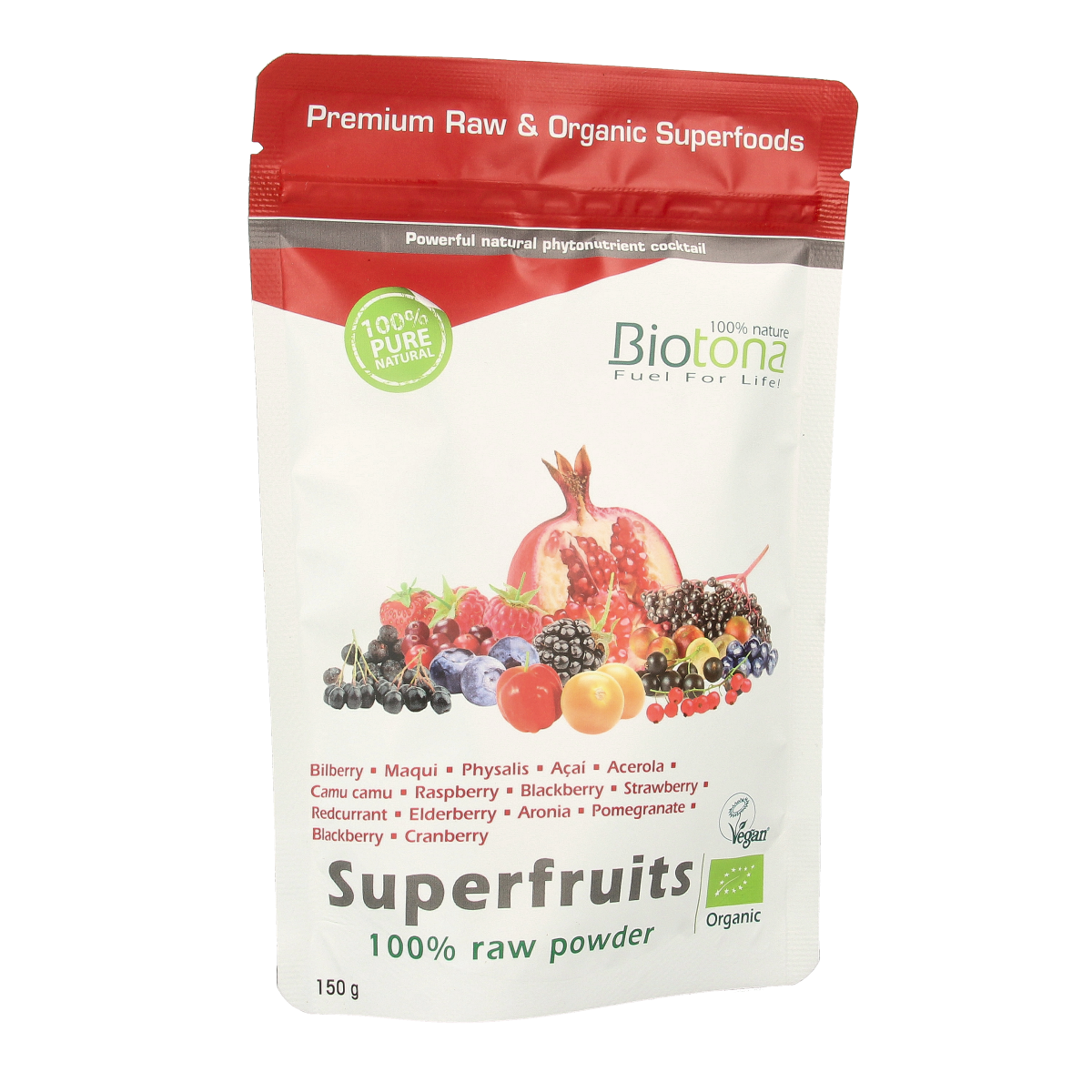 Biotona Superfruits raw powder bio 150.00 Gram