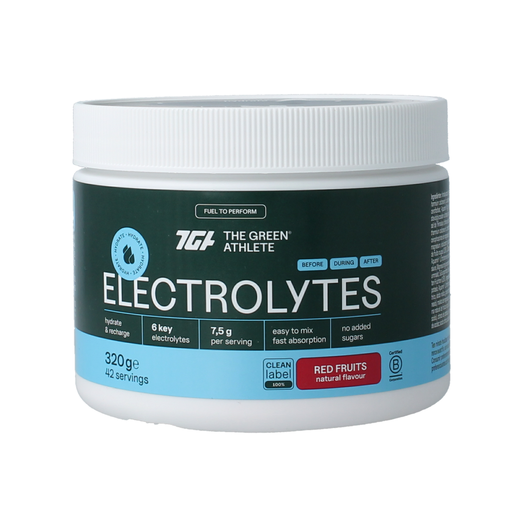 The Green Athlete Electrolytes red fruits 320.00 Gram