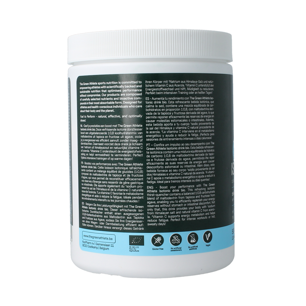 The Green Athlete Isotonic drink bio 504.00 Gram