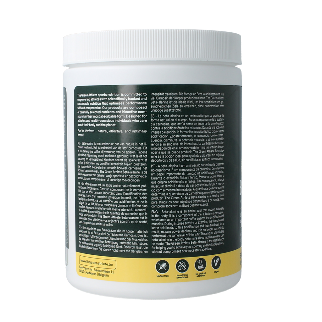 The Green Athlete Beta alanine 600.00 Gram