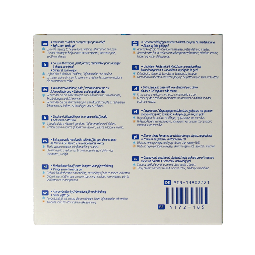 Nexcare Cold hot pack mini 11 x 12cm 1.00 Stuks