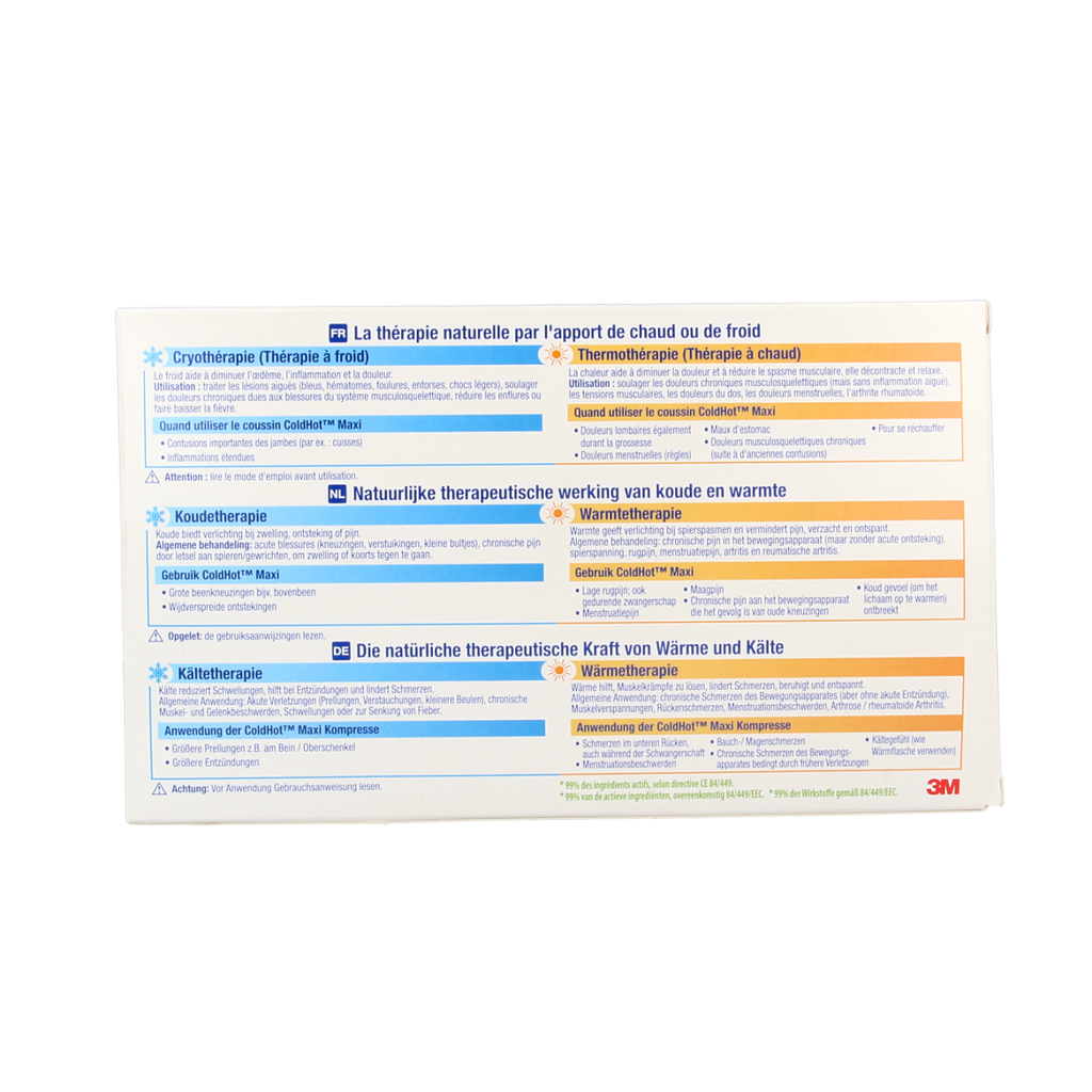 Nexcare Cold hot pack maxi 300 x 195mm inclusief hoes 1.00 Stuks