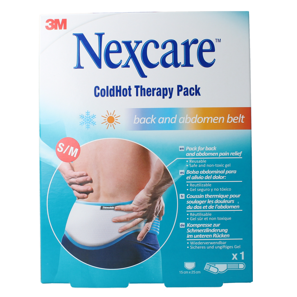 Nexcare Cold hot belt rug buik S/M 1.00 Stuks