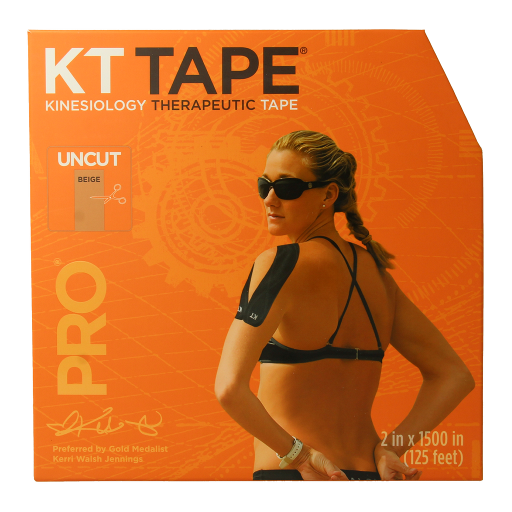 KT Tape Jumbo pro roll 38 meter beige uncut 1.00 Stuks