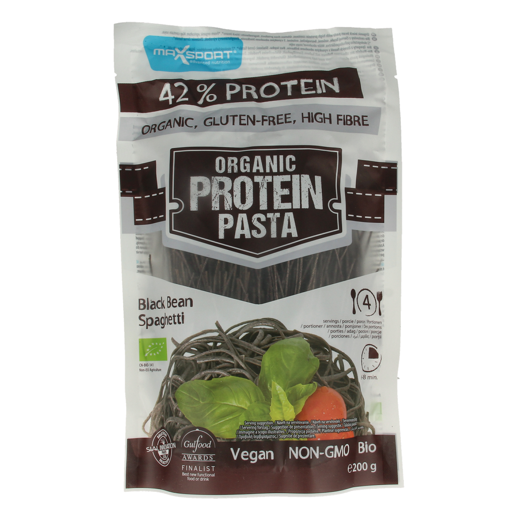 Max Sport Protein pasta black bean spaghetti bio 200.00 Gram