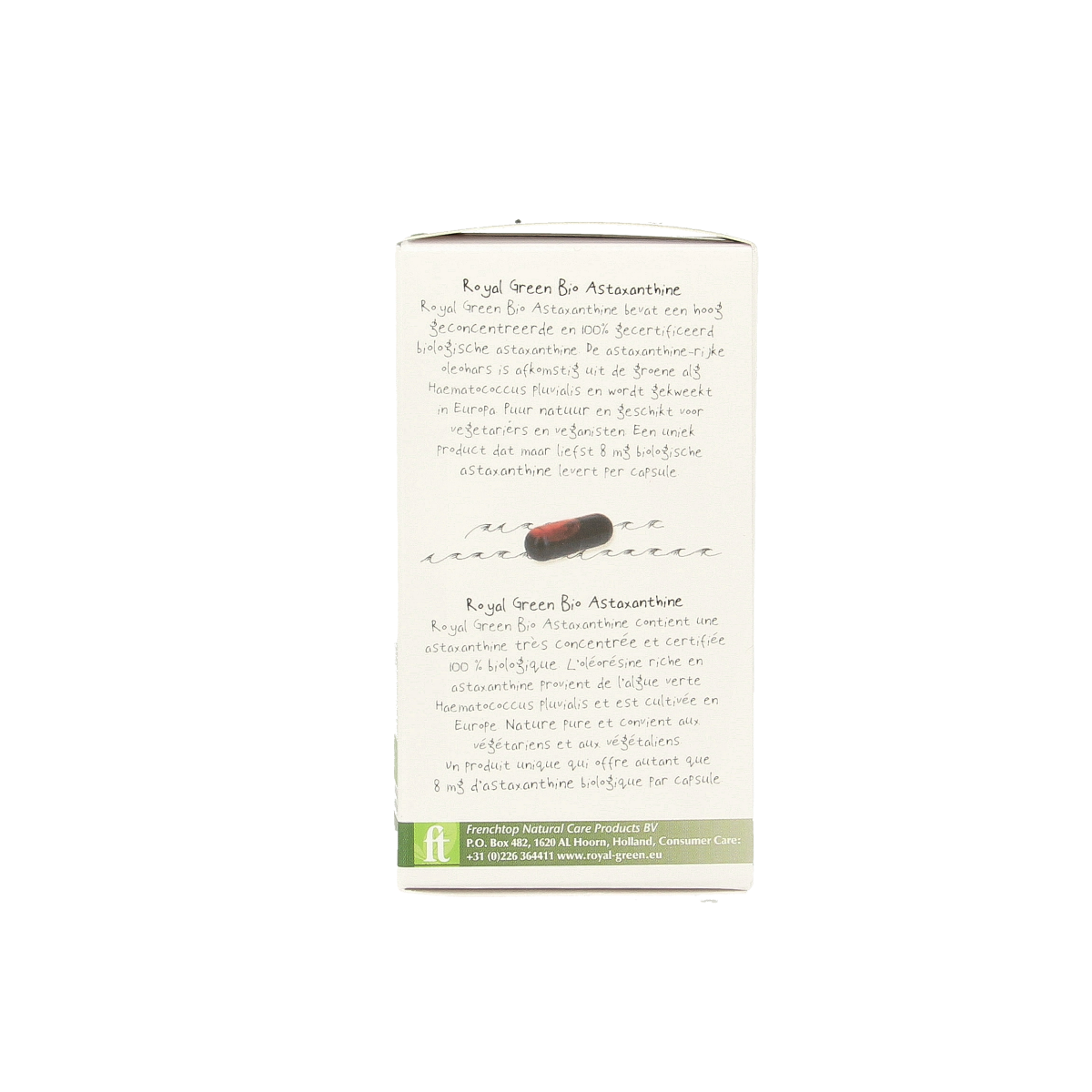 Royal Green Astaxanthine bio 60.00 Vegetarische capsules