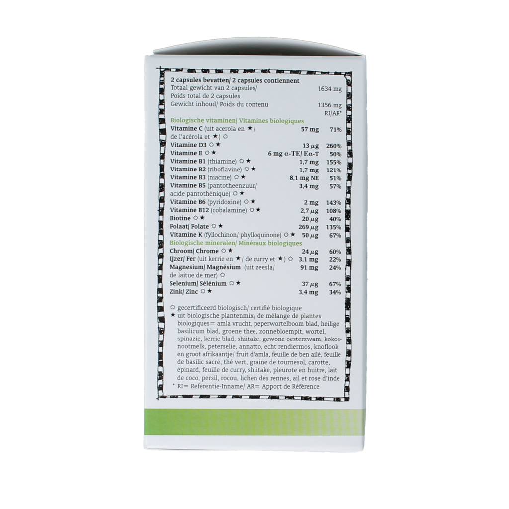Royal Green Multi bio 60.00 Vegetarische capsules