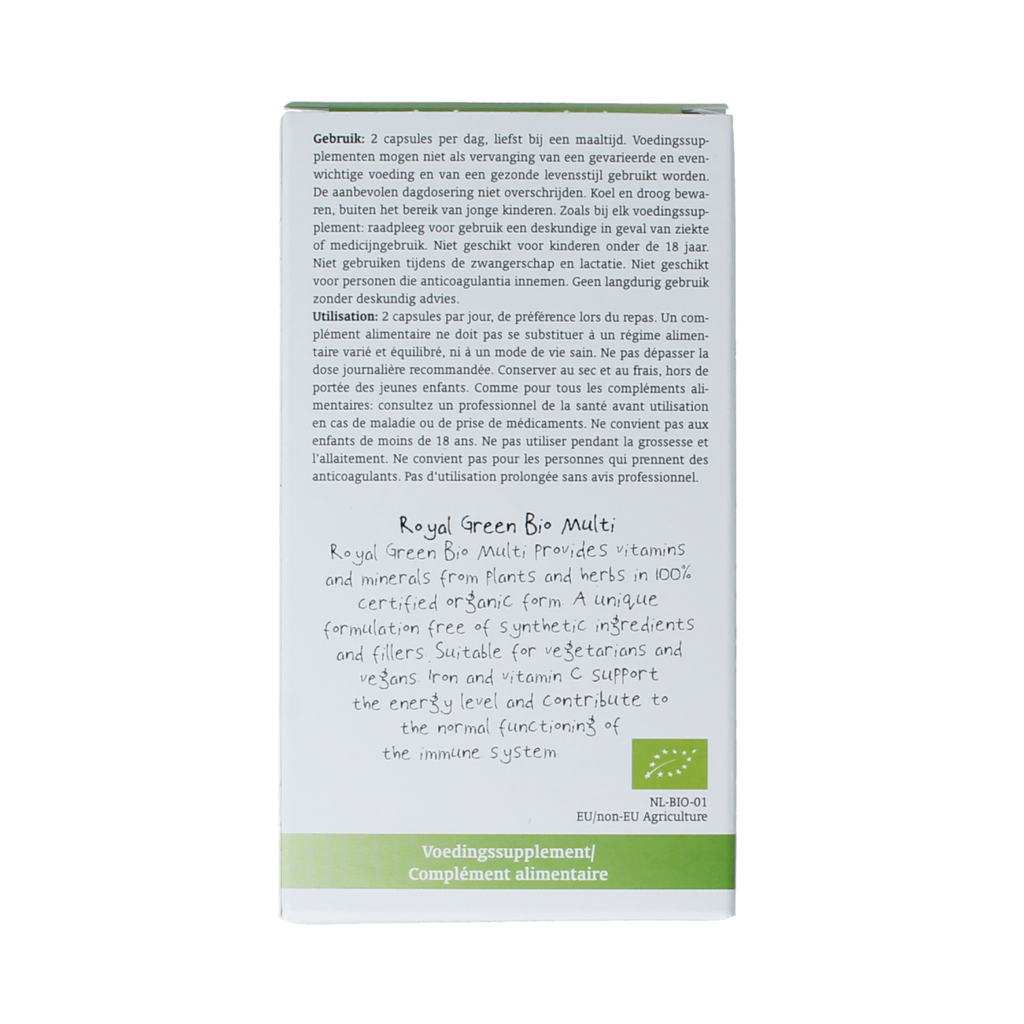 Royal Green Multi bio 60.00 Vegetarische capsules