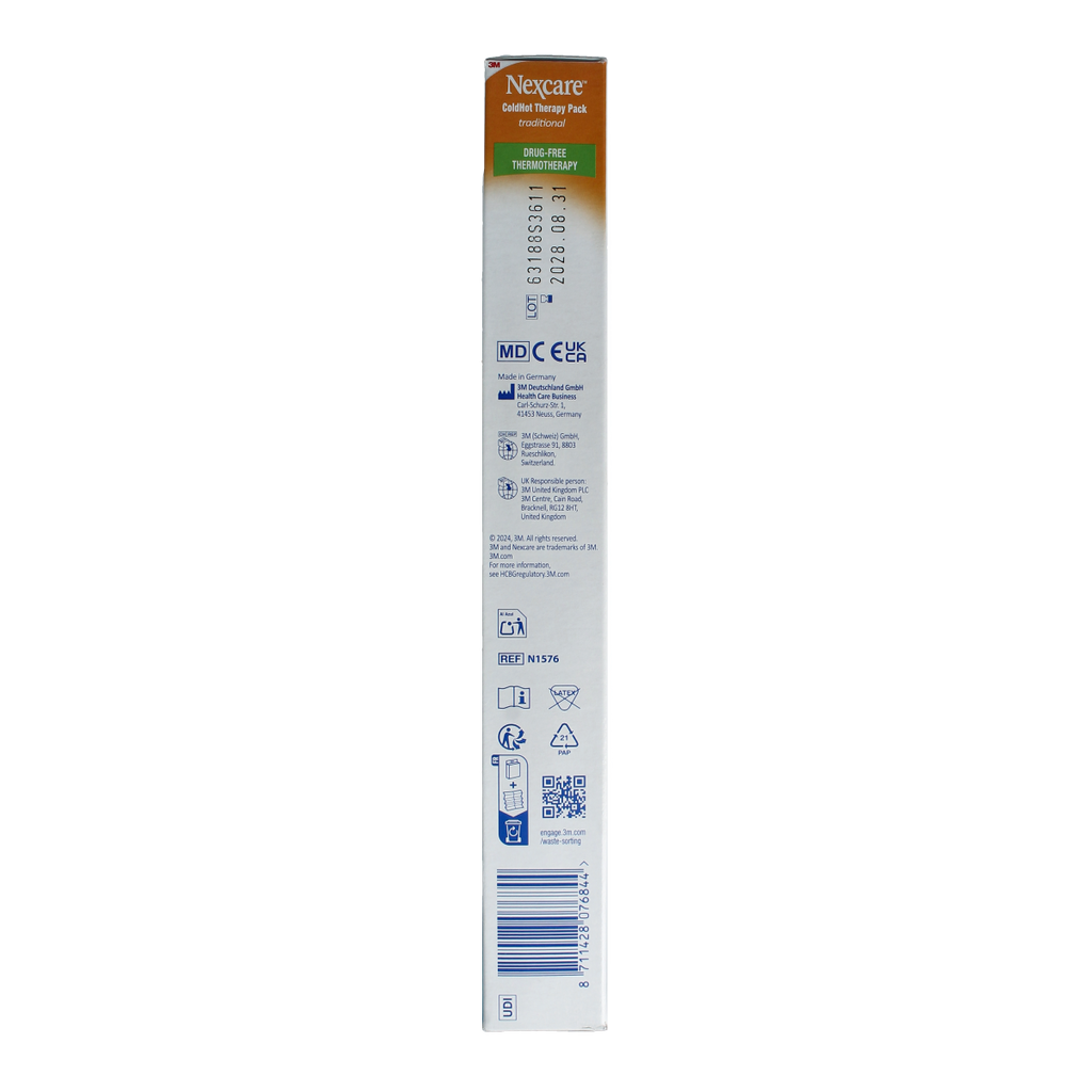 Nexcare Cold hot kruik traditioneel fluweel gevuld met gel 1.00 Stuks