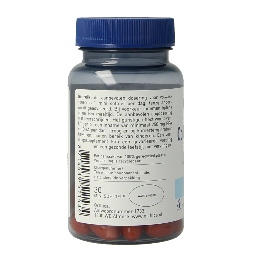 Orthica Co-enzym Q10 100 30.00 Softgels