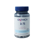 Orthica Vitamine D-75 60.00 Vegetarische capsules