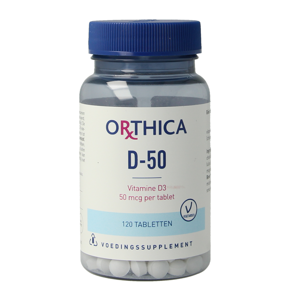 Orthica Vitamine D-50 120.00 Tabletten