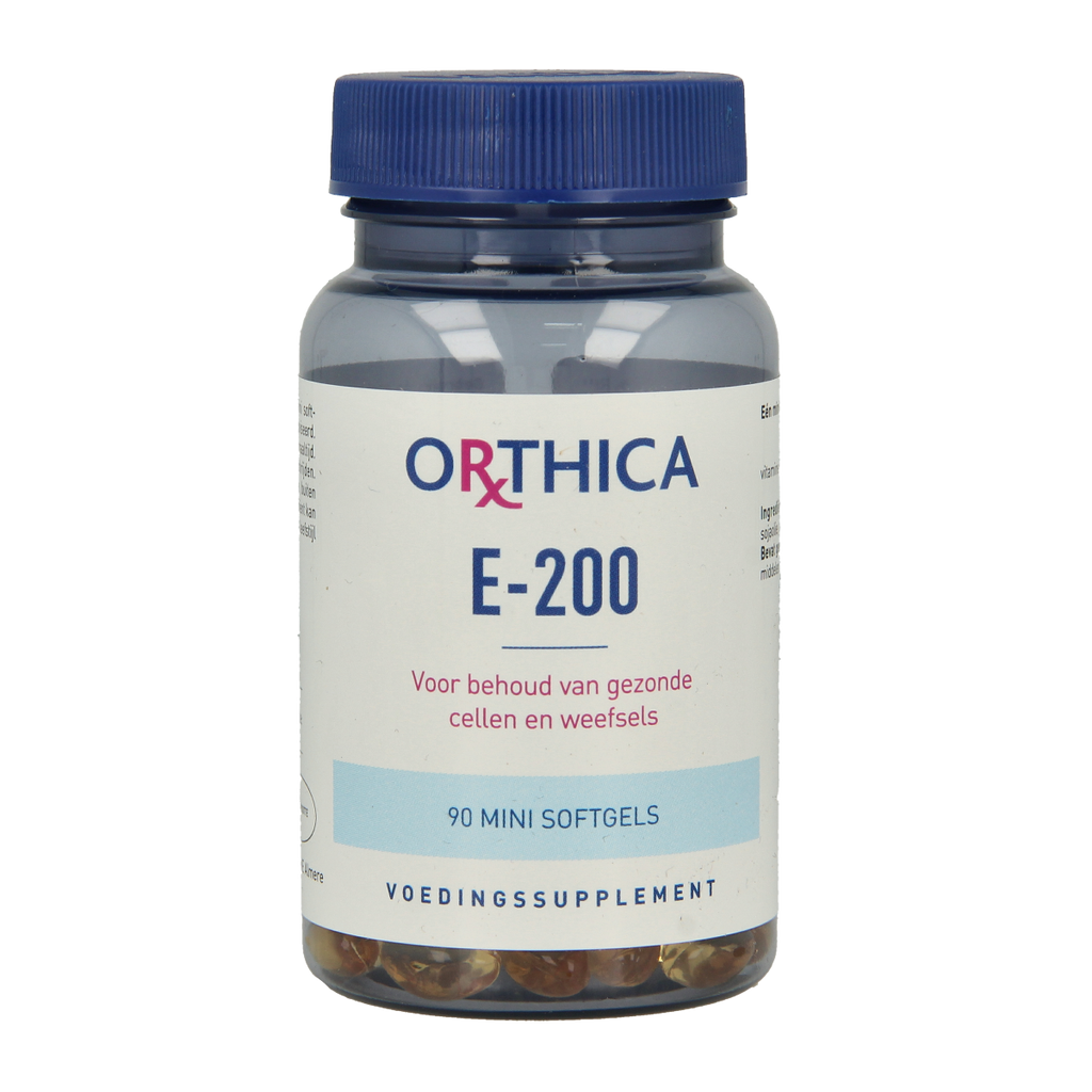 Orthica Vitamine E-200 90.00 Softgels