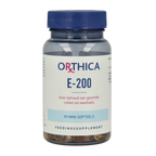 Orthica Vitamine E-200 90.00 Softgels