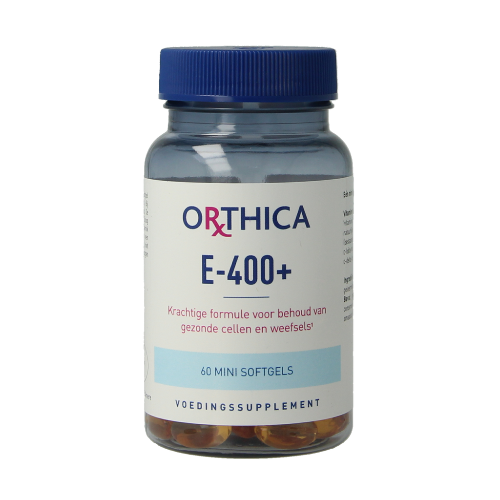 Orthica Vitamine E-400+ 60.00 Softgels