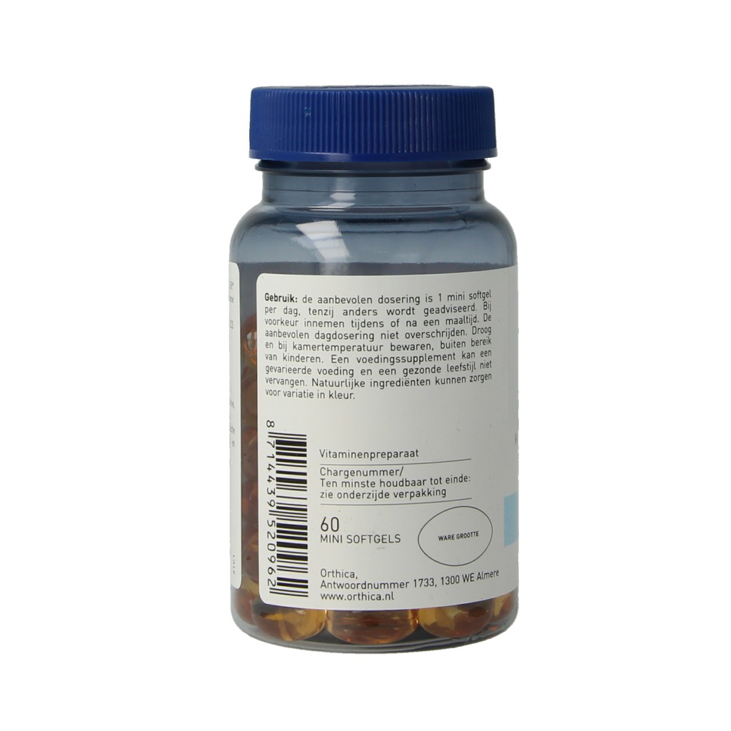 Orthica Vitamine E-400+ 60.00 Softgels