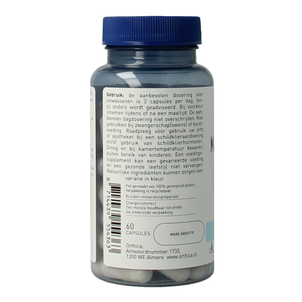 Orthica Magnesium plus 60.00 Capsules