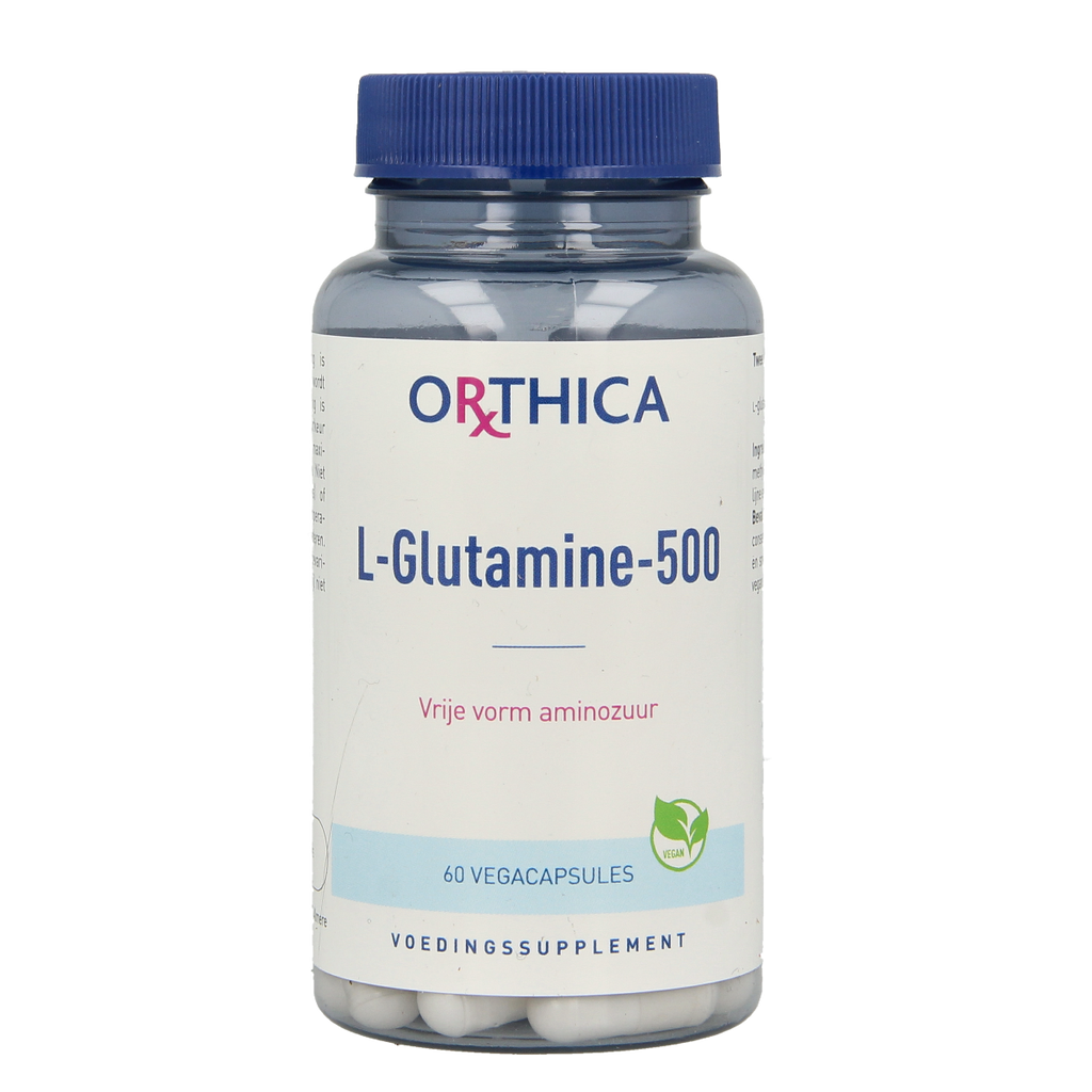 Orthica L-Glutamine 500 60.00 Vegetarische capsules