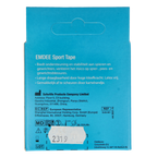 Emdee Sport tape 3.8cm x 10m wit 1.00 Stuks