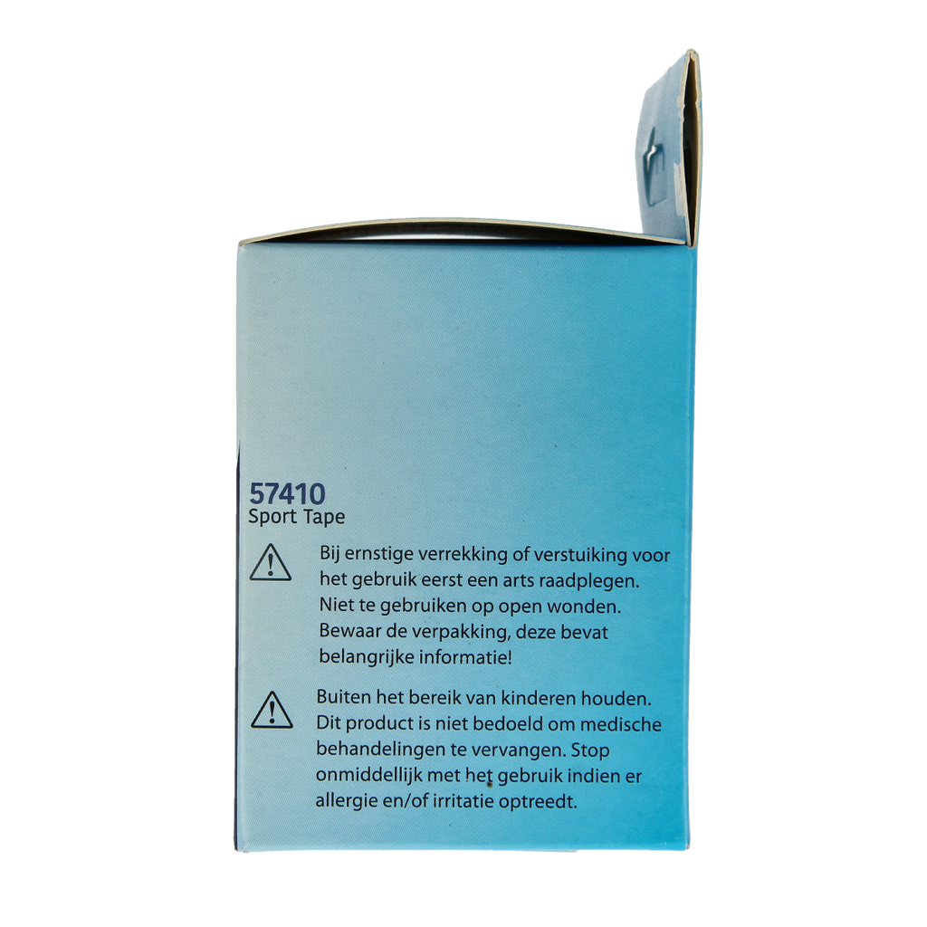 Emdee Sport tape 3.8cm x 10m wit 1.00 Stuks