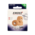 Emdee Sport tape 3.8cm x 10m huidkleur 1.00 Stuks