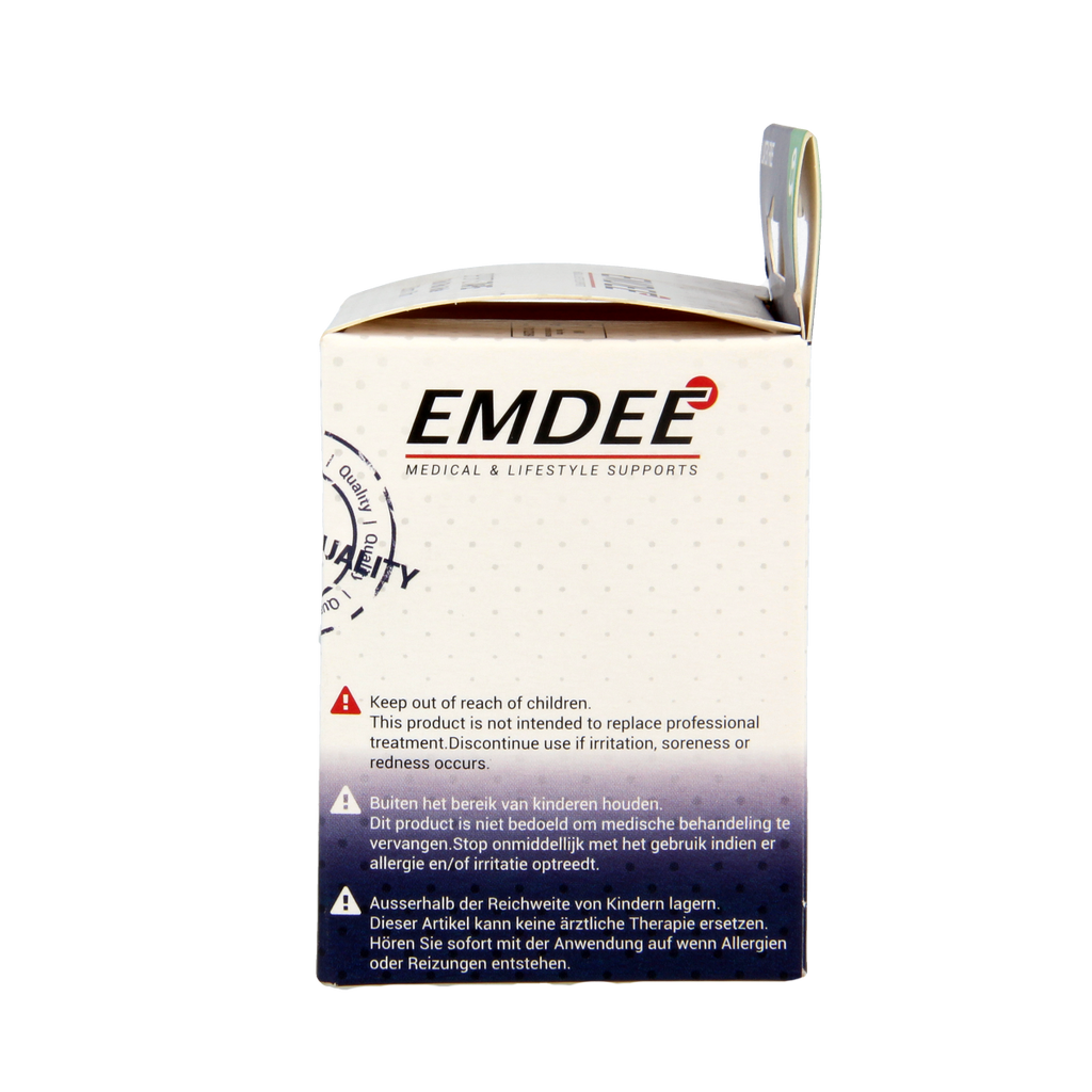 Emdee Sport tape 3.8cm x 10m huidkleur 1.00 Stuks